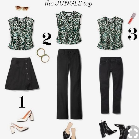 CAbi Jungle Top NWT - Picture 2 of 7